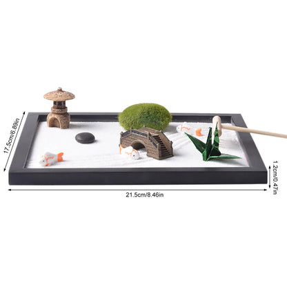 Zen Sand Meditation Garden Set - Runaway Rabbit LLC