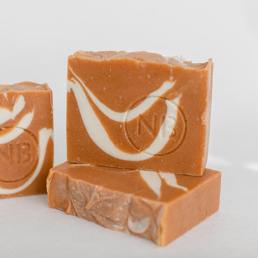 Natural Artisan Soap Made with Papaya Extract & Coconut Milk, Moisturizing & Nourishing, Handmade - Runaway Rabbit LLC