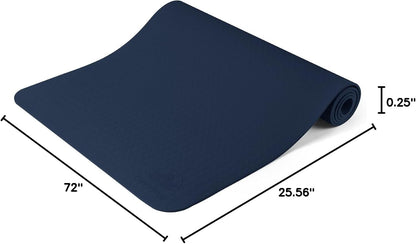 6mm Thick Yoga Mat, Non Slip, for Beginner to Advanced Yogis - Runaway Rabbit LLC