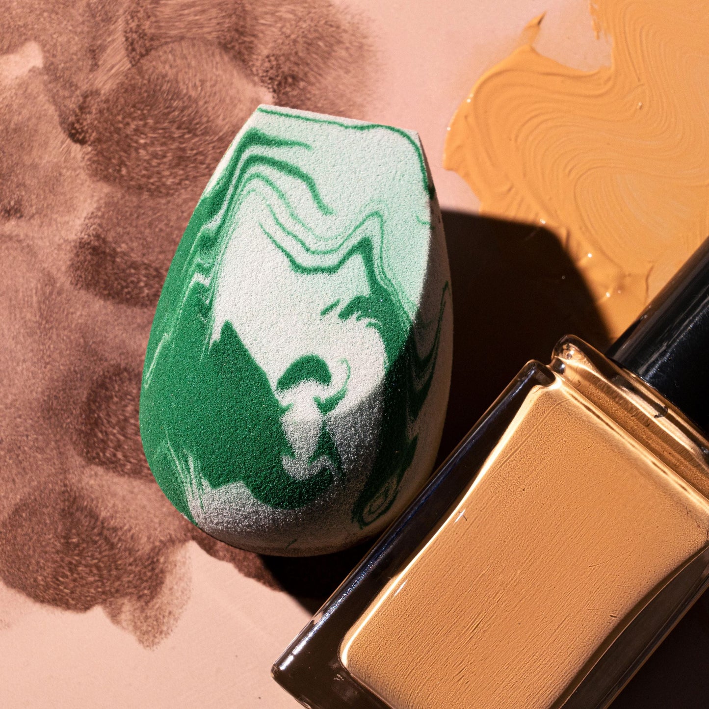 Fresh Perfecting Makeup Blending Sponge, for Liquid & Cream Foundation, Multicolor - Runaway Rabbit LLC