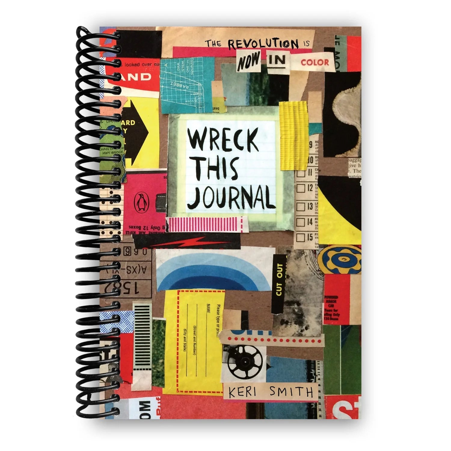 Wreck This Journal: Now in Color (Spiral Bound) - Runaway Rabbit LLC