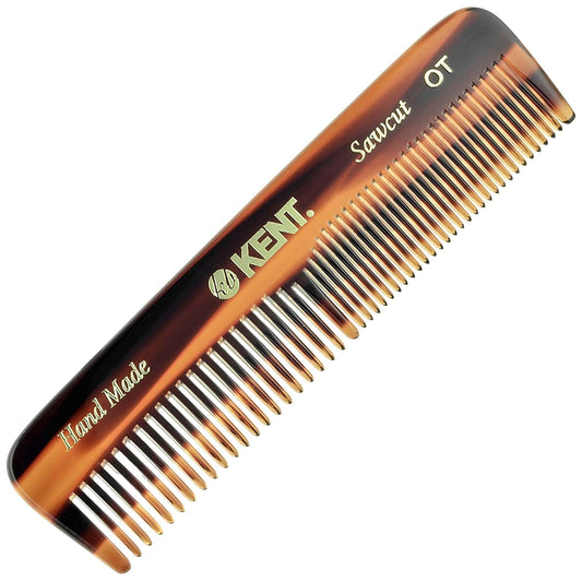 Handmade 4.4"Fine & Wide Tooth Handmade Comb for Hair, Beard, Mustache. Saw Cut and Hand Polished. - Runaway Rabbit LLC