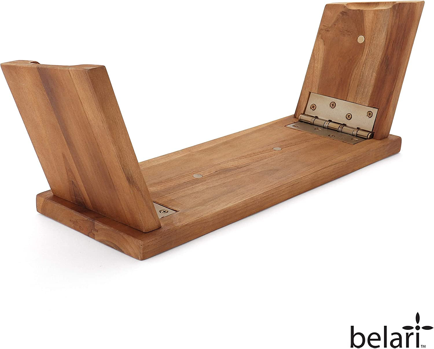 Teak Meditation Bench, Foldable legs for easy storage - Runaway Rabbit LLC