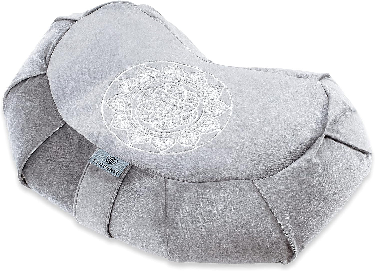 Traditional Tibetan Meditation Pillow with Beautiful Velvet Cover - Runaway Rabbit LLC