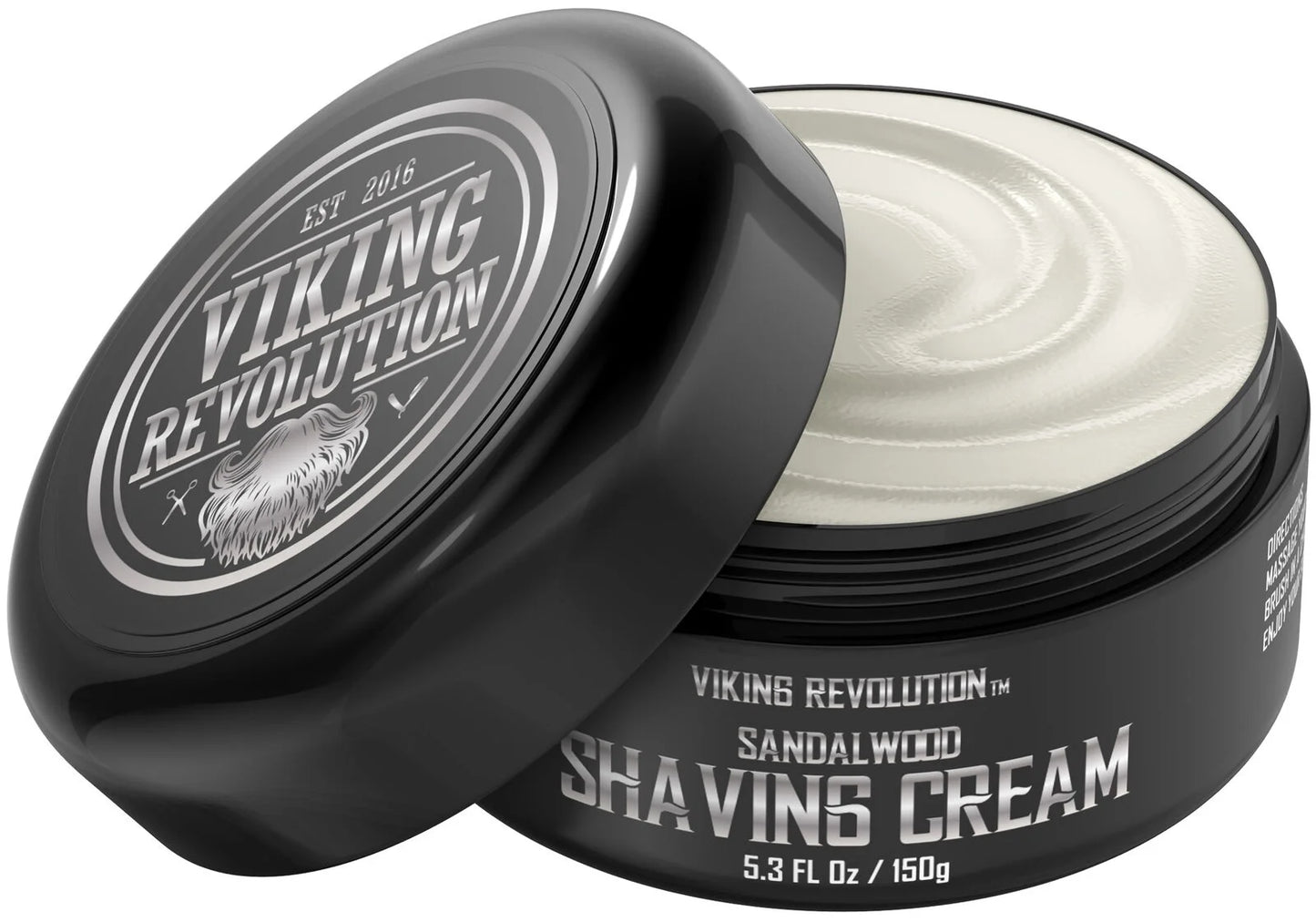 - Luxury Shaving Cream for Men - Sandalwood - Soft, Smooth & Silky - 5.3Oz - Runaway Rabbit LLC