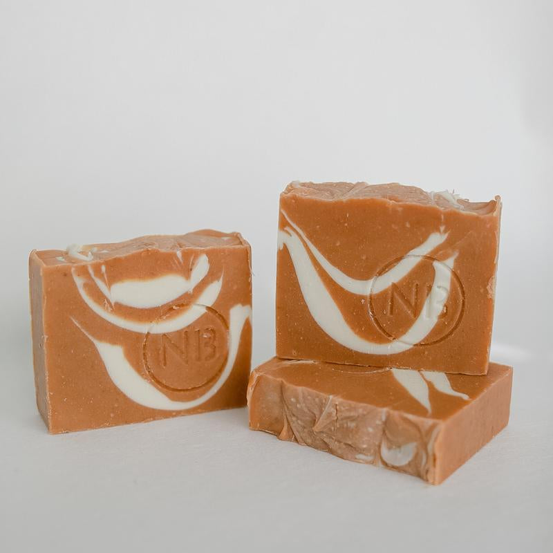 Natural Artisan Soap Made with Papaya Extract & Coconut Milk, Moisturizing & Nourishing, Handmade - Runaway Rabbit LLC