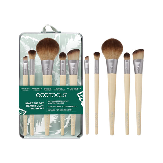 EcoTools 6 Piece Makeup Brush Set, Cruelty Free Synthetic Hair - Runaway Rabbit LLC