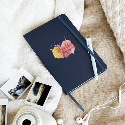 Today will be a good day - Hardcover bound notebook - Runaway Rabbit LLC