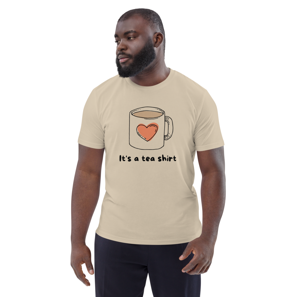 Tea Shirt, Funny Unisex organic cotton t-shirt - Runaway Rabbit LLC