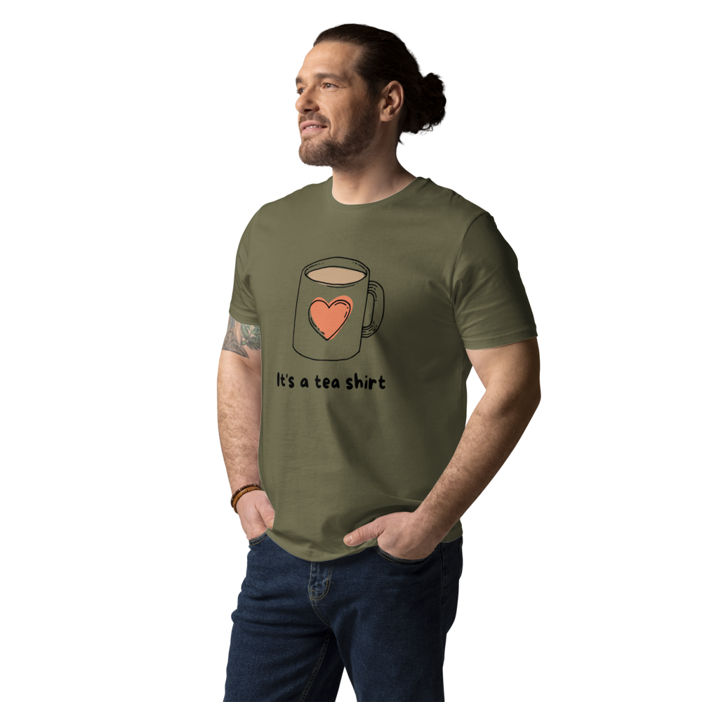 Tea Shirt, Funny Unisex organic cotton t-shirt - Runaway Rabbit LLC