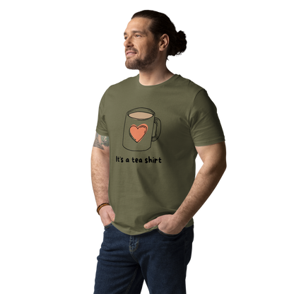 Tea Shirt, Funny Unisex organic cotton t-shirt - Runaway Rabbit LLC