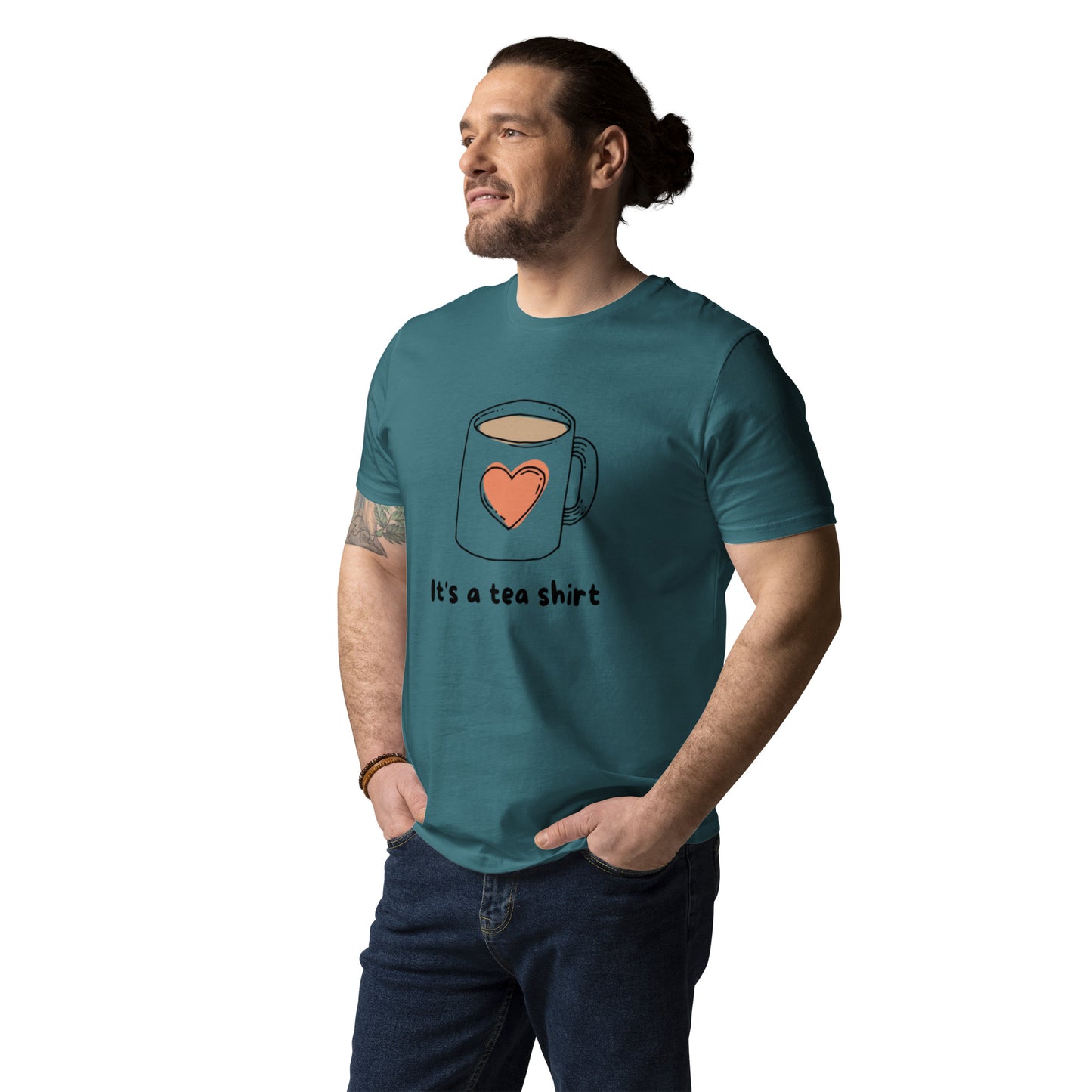 Tea Shirt, Funny Unisex organic cotton t-shirt - Runaway Rabbit LLC